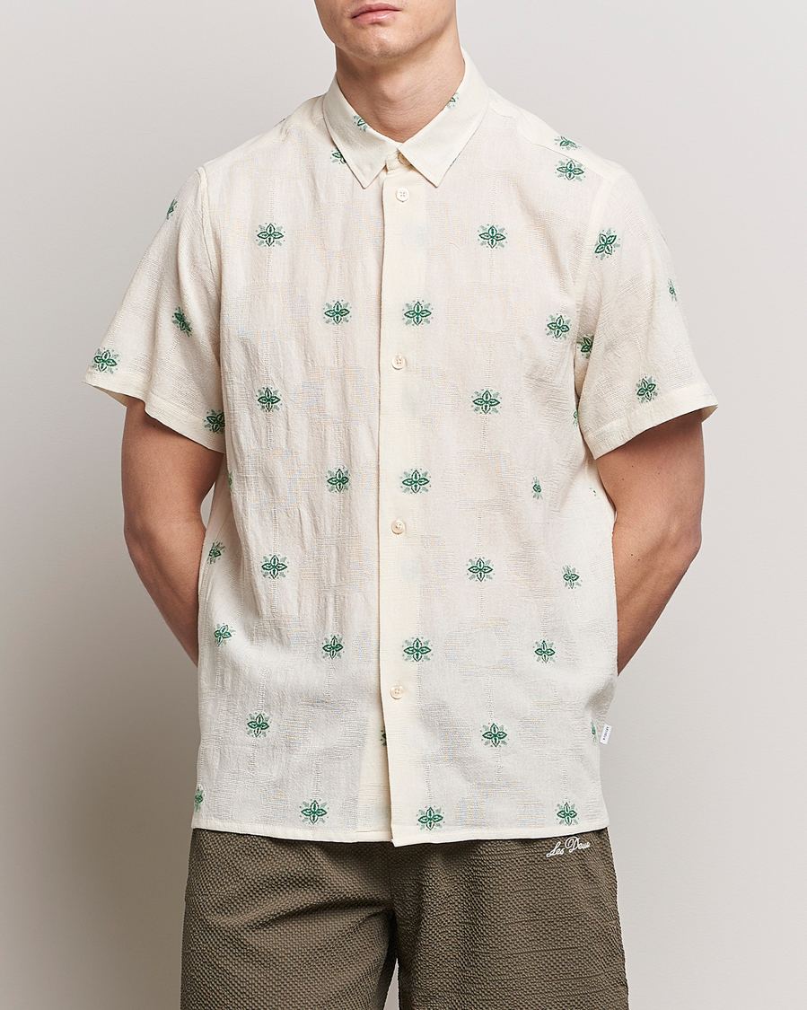 Sunflower Cayo Floral Short Sleeve Shirt Black at CareOfCarl.com