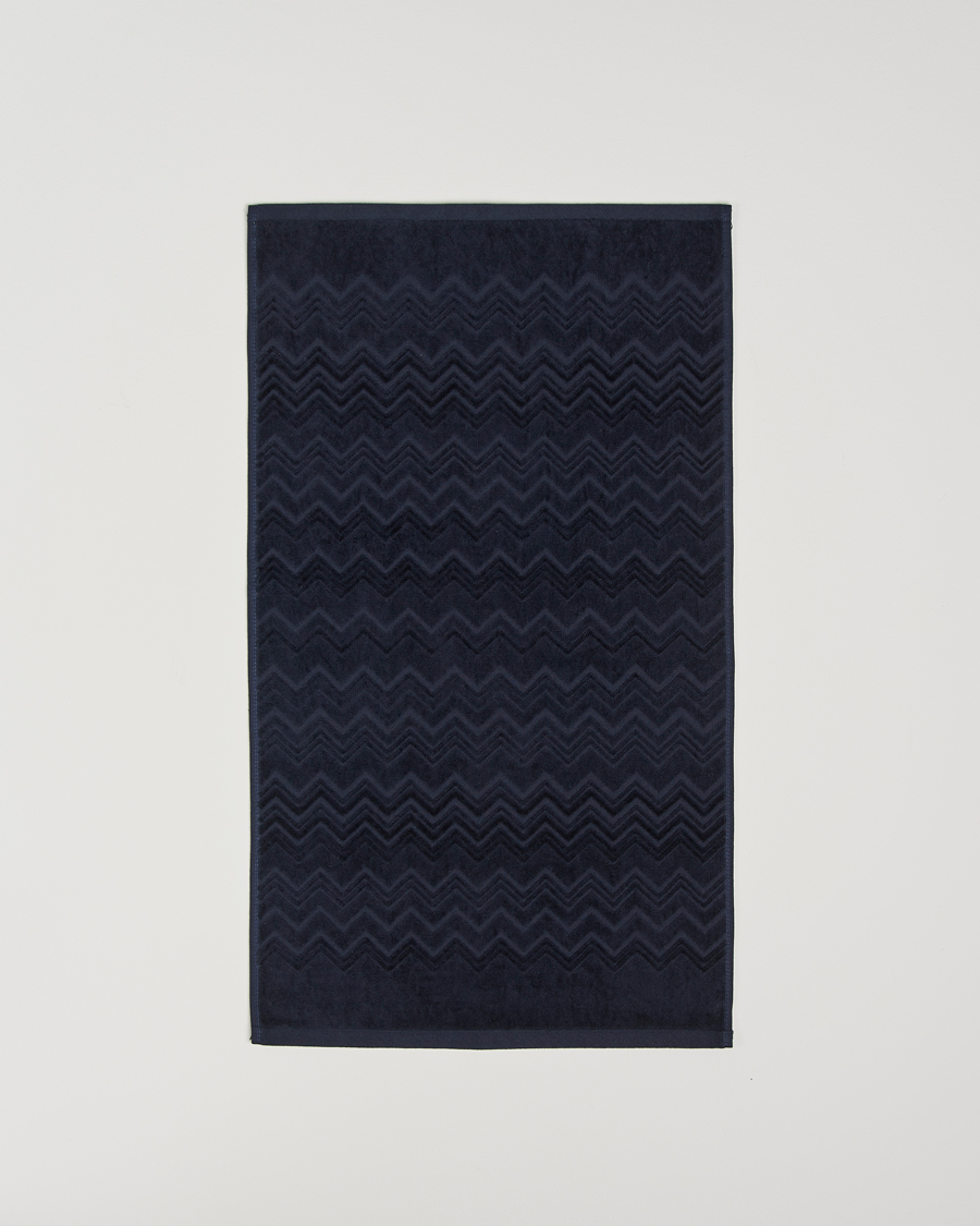 Men |  | Missoni Home | Chalk Hand Towel 40x70cm Navy