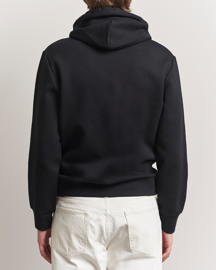 Men | Sweaters & Knitwear | Polo Ralph Lauren | Central Logo Hoodie Polo Black