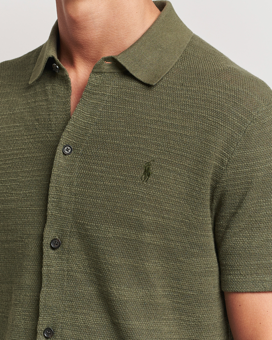 ARMANI COLLEZIONI Green outlet Knit Shirt XXL