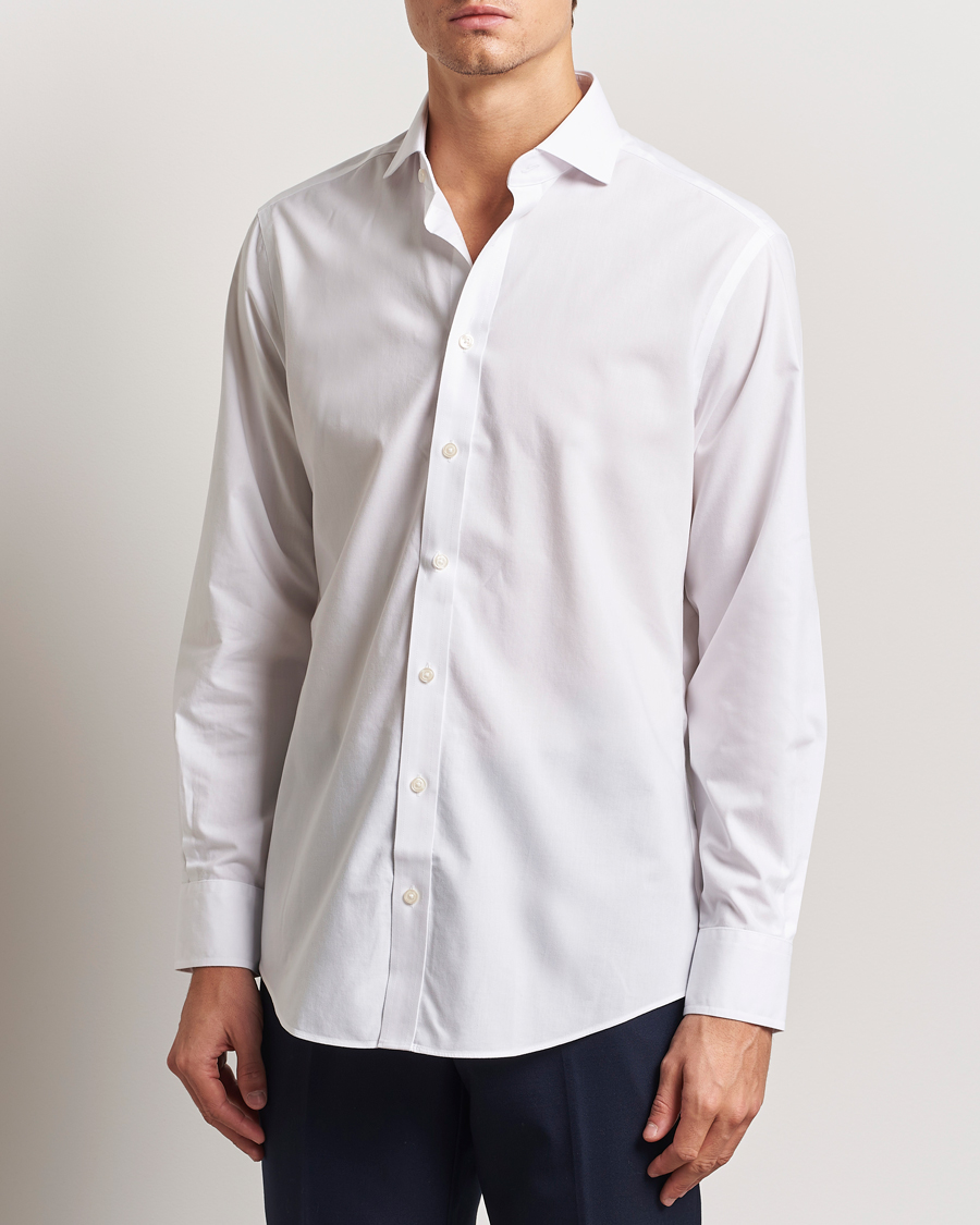 Charles Tyrwhitt Non-Iron Herringbone Shirt in hot White 15.5/35in NWT $99