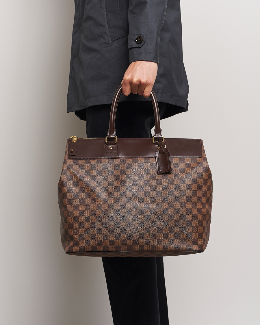 Men | Louis Vuitton Pre-Owned | Louis Vuitton Pre-Owned | Greenwich PM Weekendbag Damier Ebene