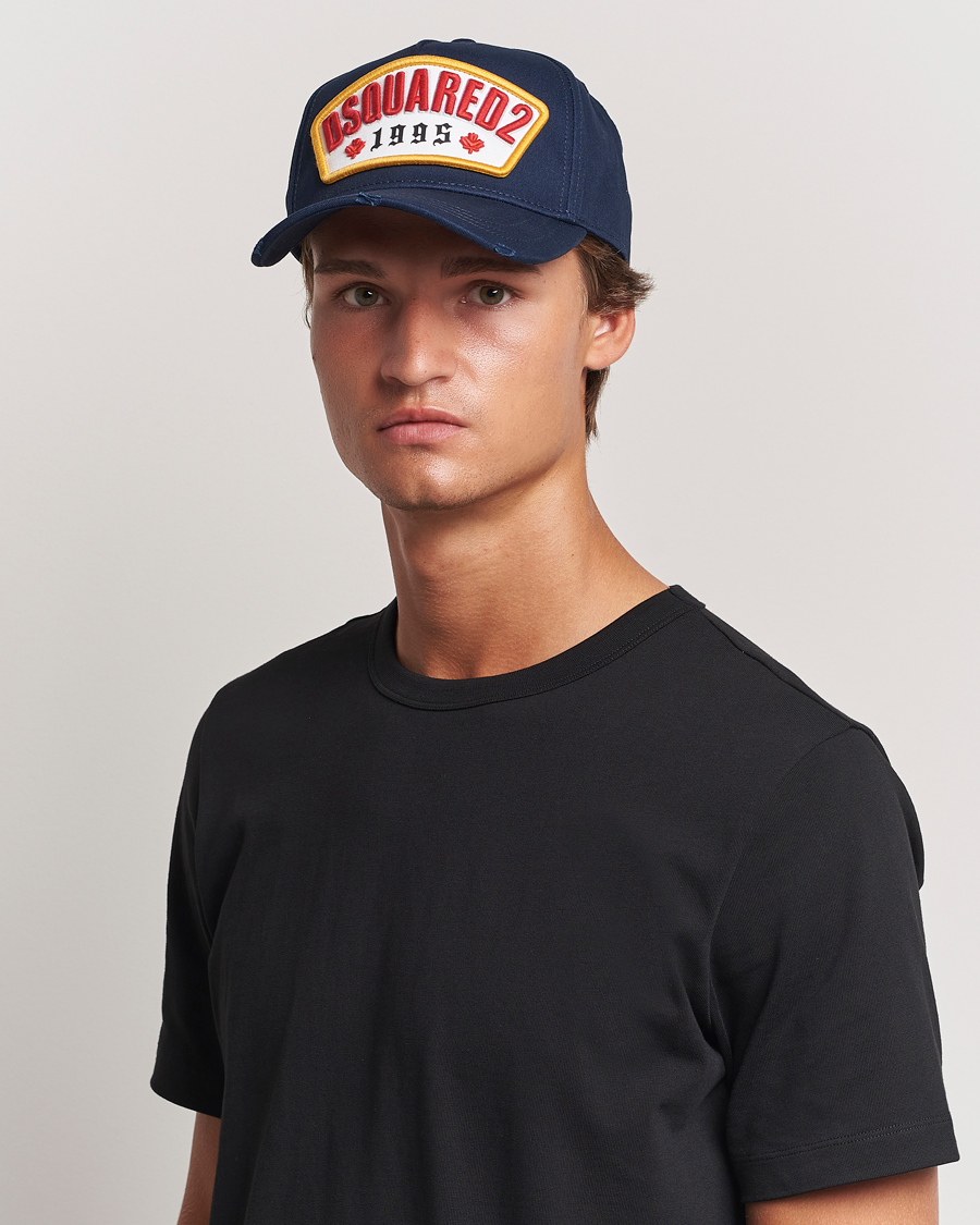 Men |  | Dsquared2 | Logo Baseball Cap Navy