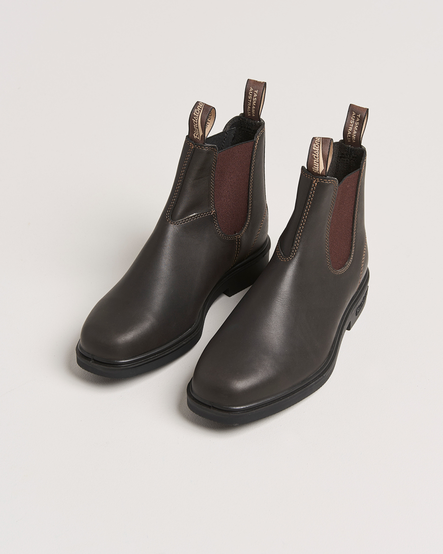 Men |  | Blundstone | 062 Dress Leather Chelsea Boot Stout Brown