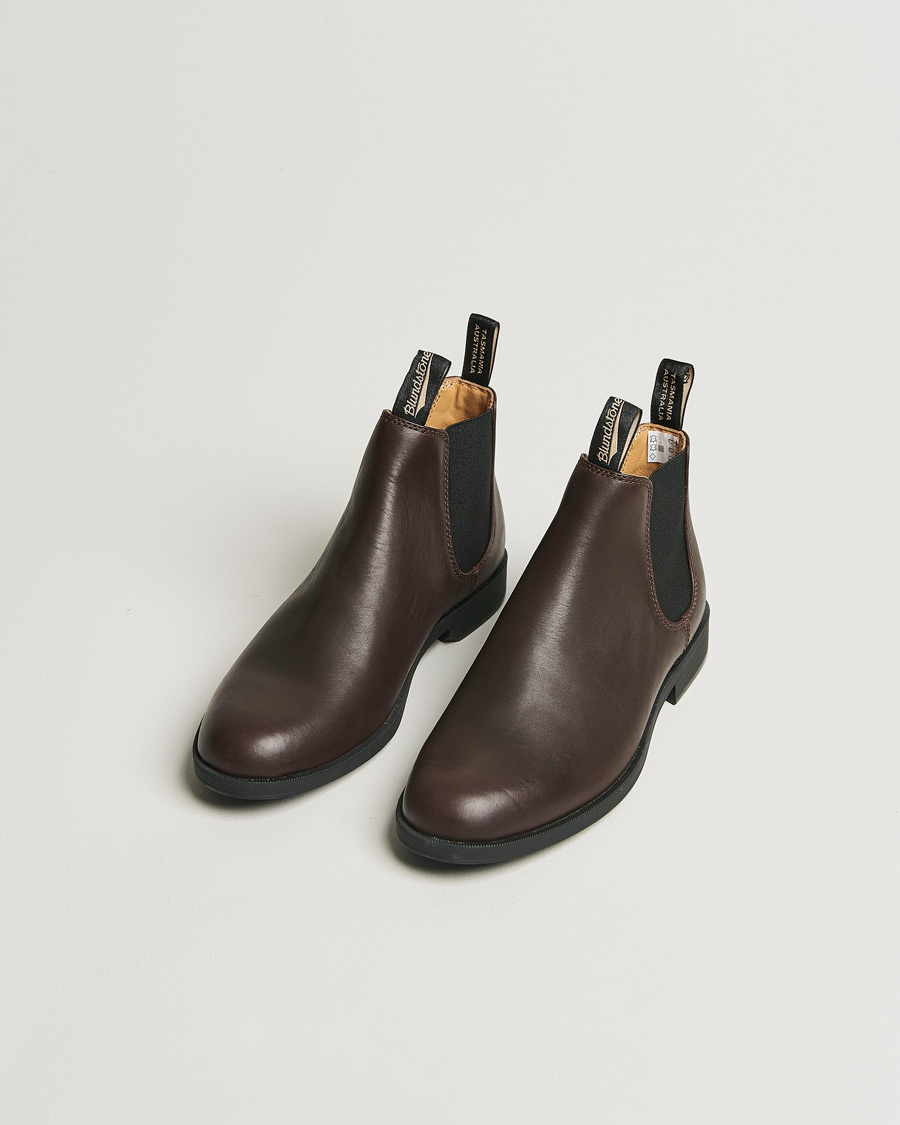 Men | Winter shoes | Blundstone | 1900 Dress Ankle Leather Chelsea Boot Chestnut