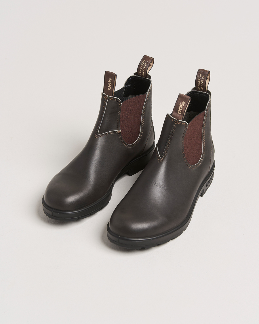 Men |  | Blundstone | 500 Original Leather Chelsea Boot Stout Brown