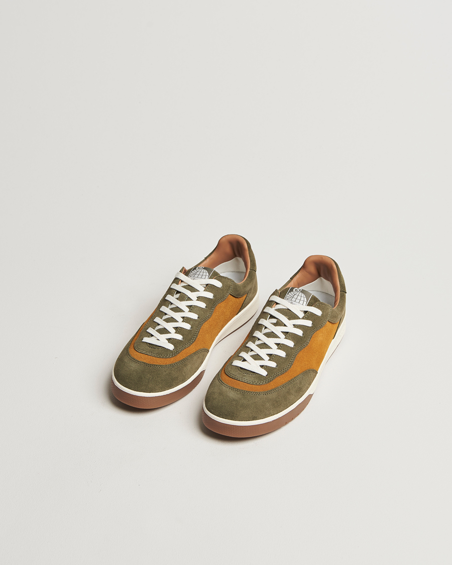 Men | Sneakers | Last Resort | CM001 Suede Sneaker Olive/Golden Brown