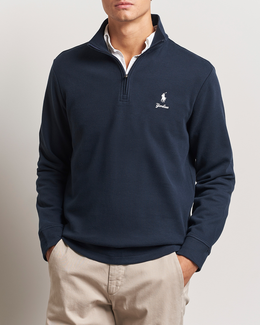 Men |  | Polo Ralph Lauren | MLB Yankees Half-zip Aviator Navy