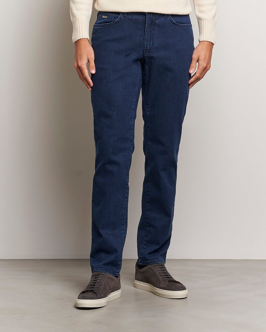 Men | Jeans | Brax | Cadiz Premium Flex Denim Dark Blue