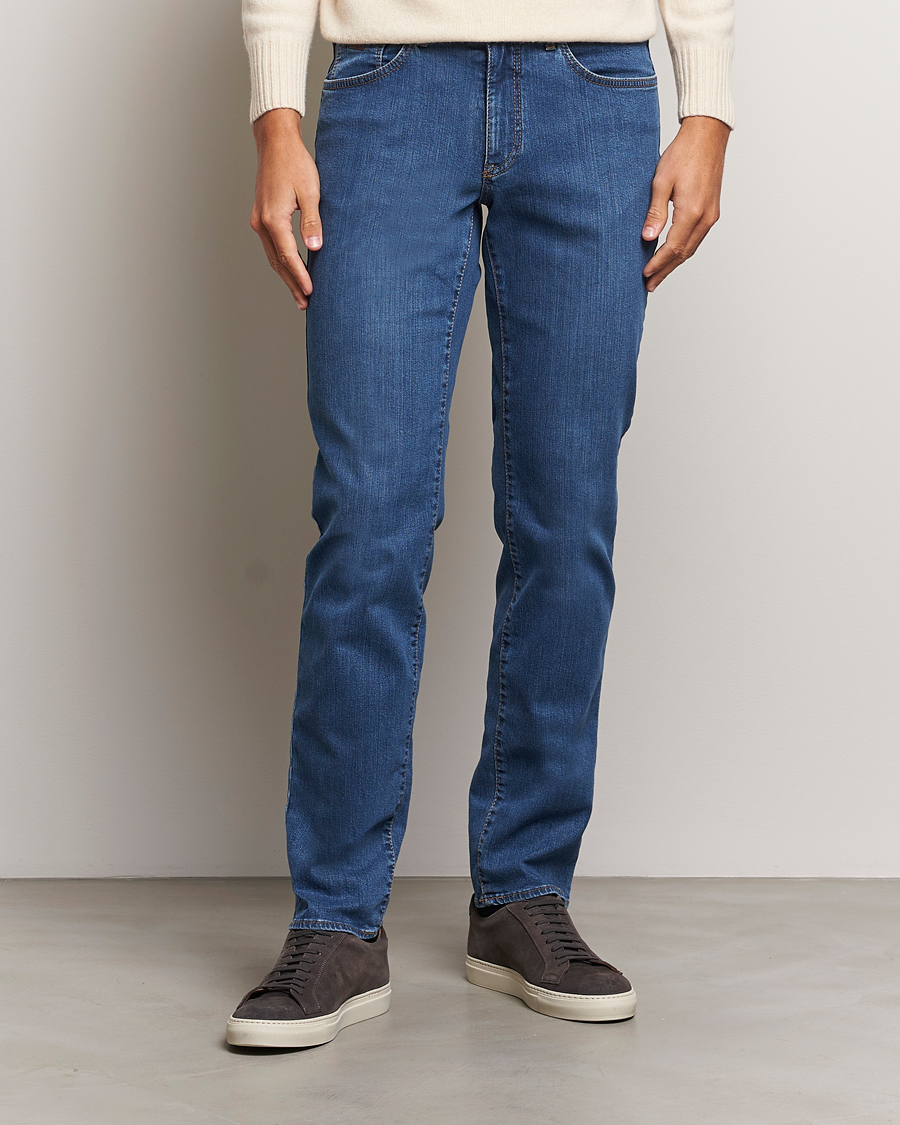 Men | Straight leg | Brax | Cadiz Premium Flex Denim Blue Used