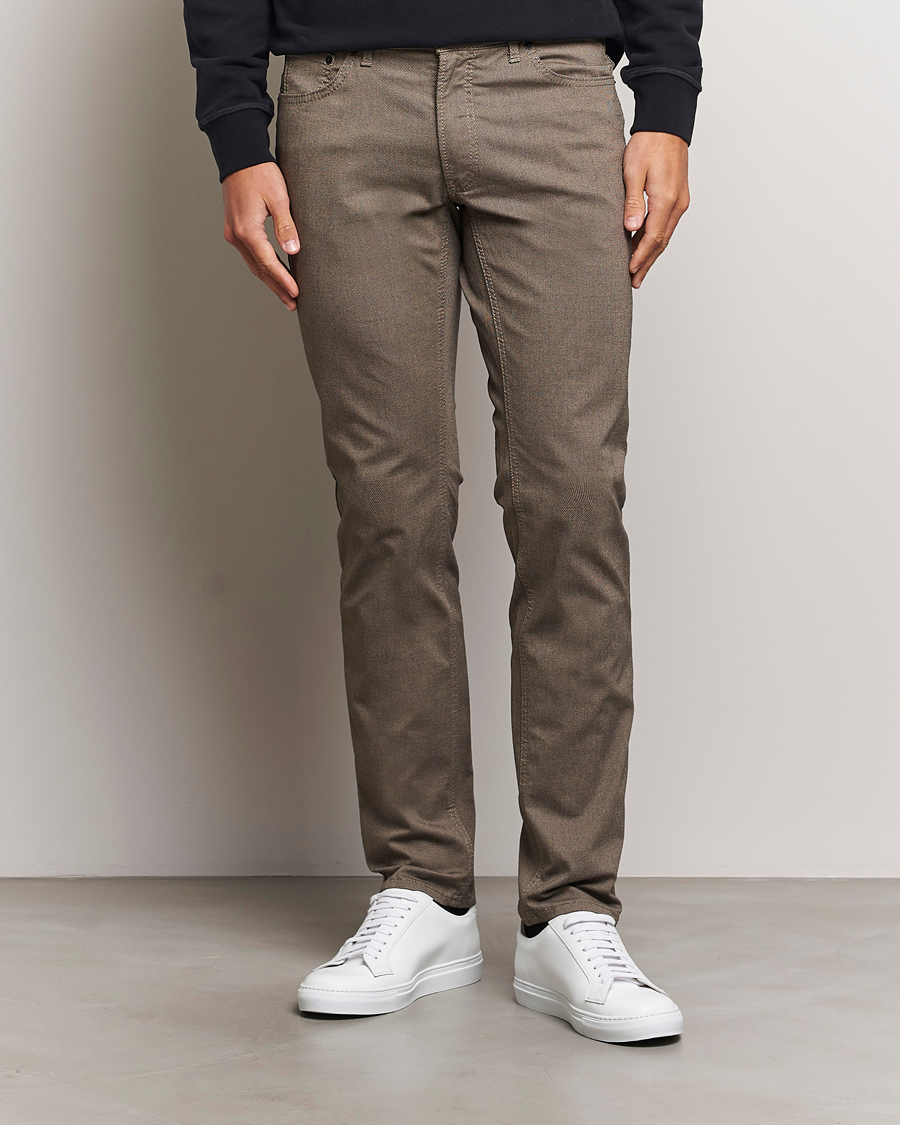 Men |  | Brax | Chuck Hi-Flex 5-Pocket Pants Beige