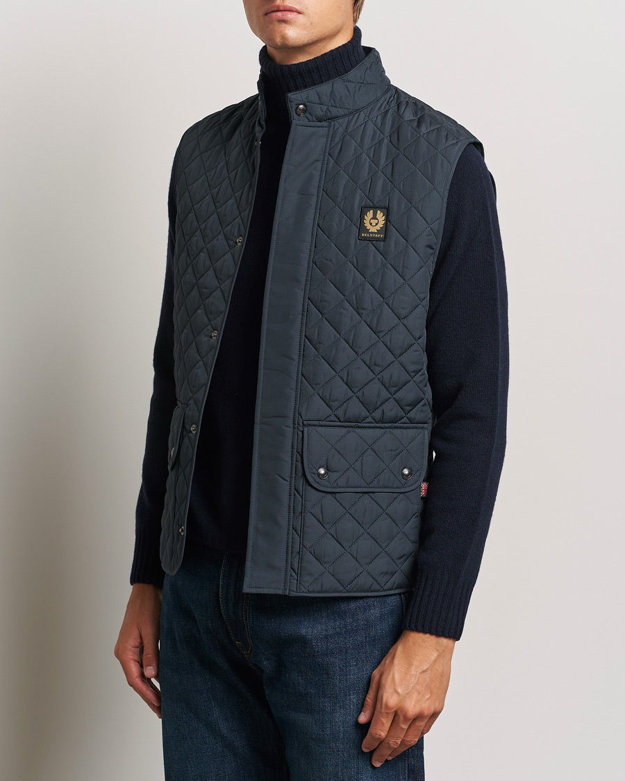 Men |  | Belstaff | Icon Gilet Dark Navy