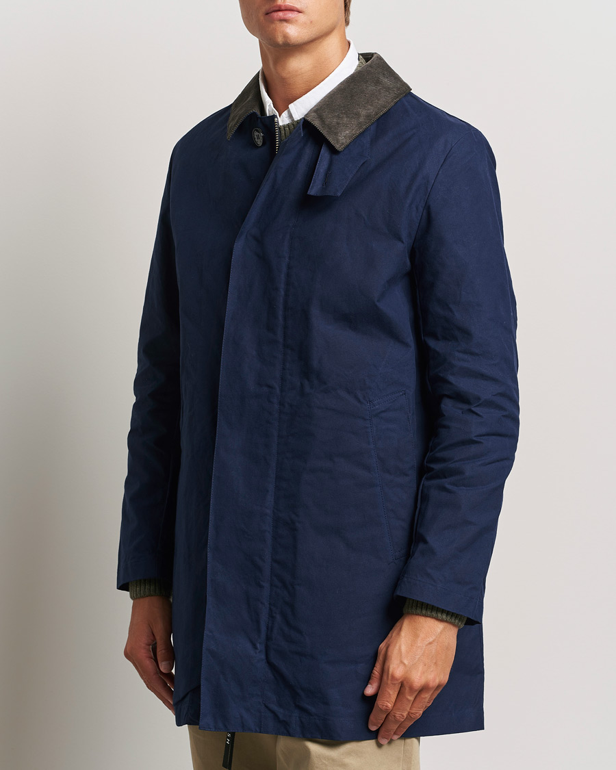 Men | Clothing | Mackintosh | Norfolk Coat Navy