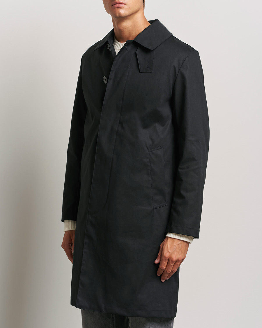 Men | Clothing | Mackintosh | Manchester Car Coat Black