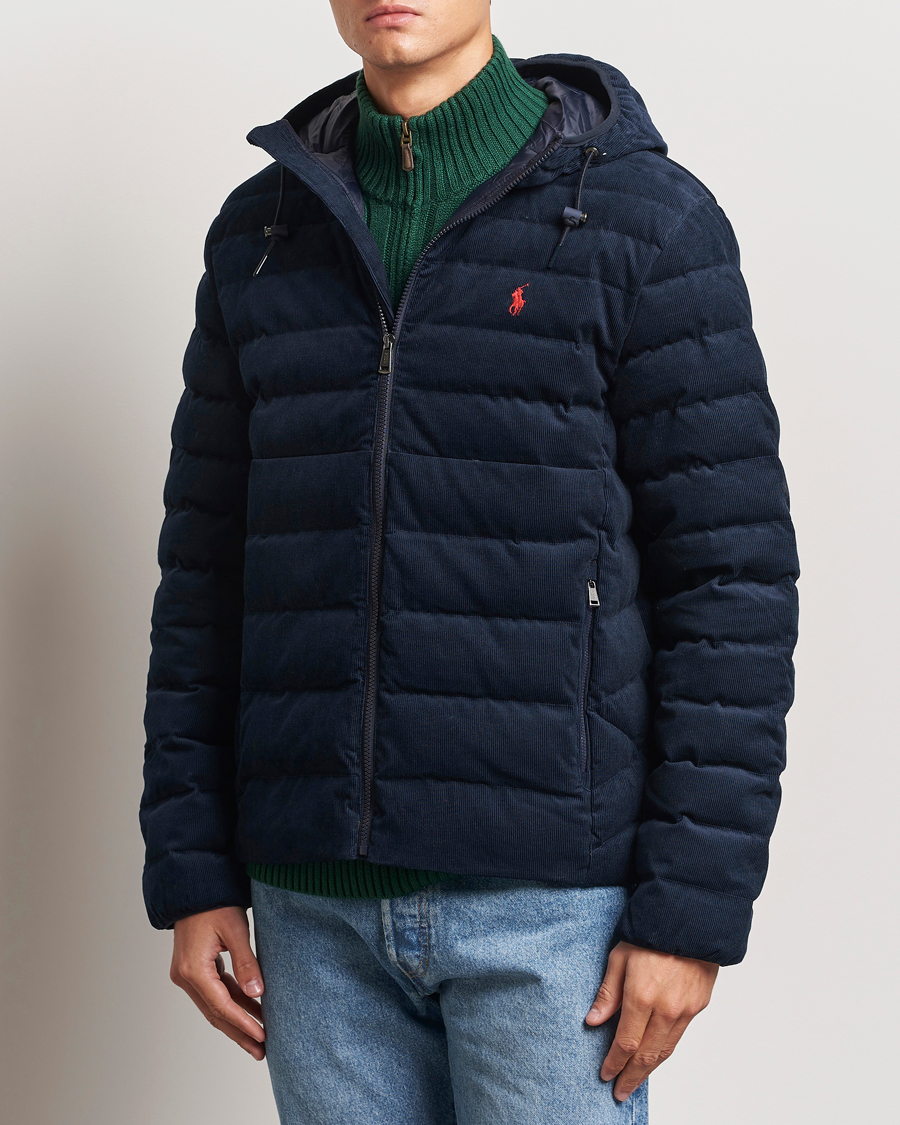 Men |  | Polo Ralph Lauren | Corduroy Lightweight Jacket Aviator Navy