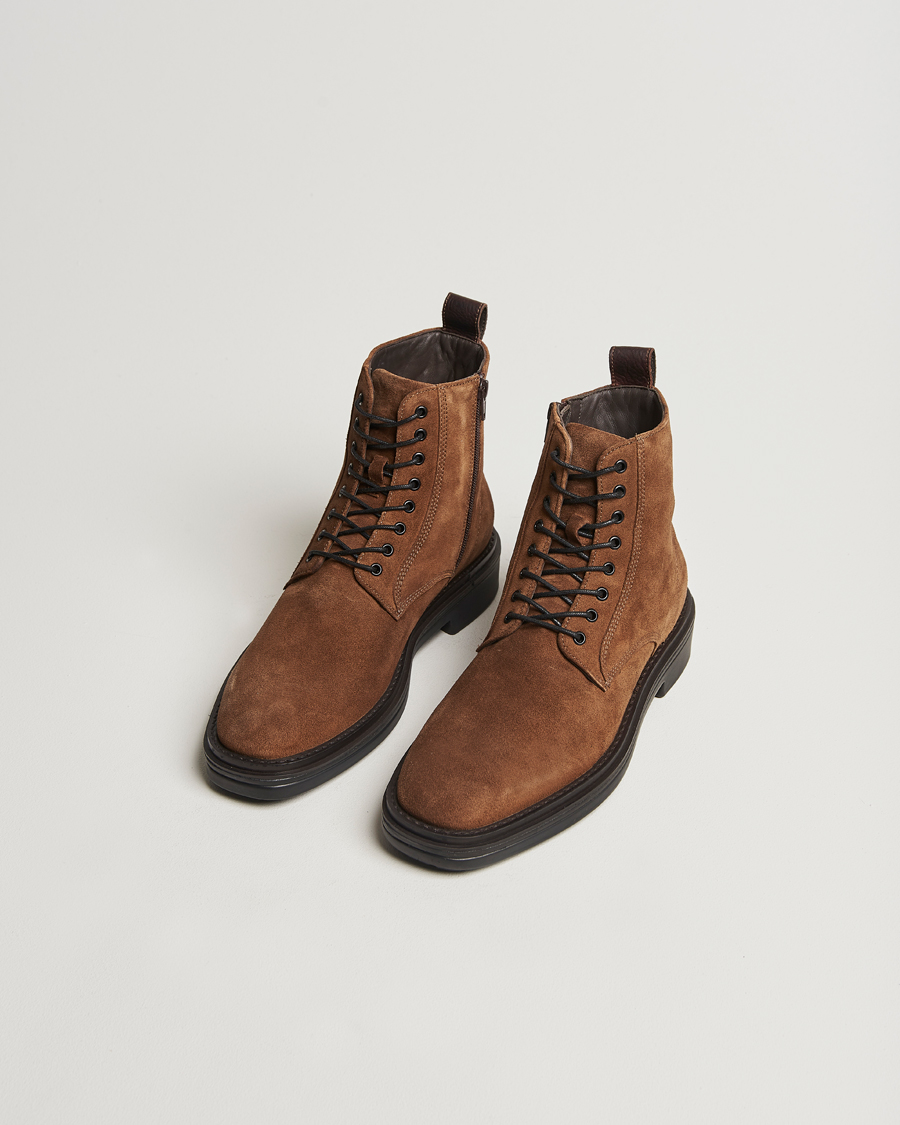 Men | GANT | GANT | Boggar Suede Boot Warm Khaki