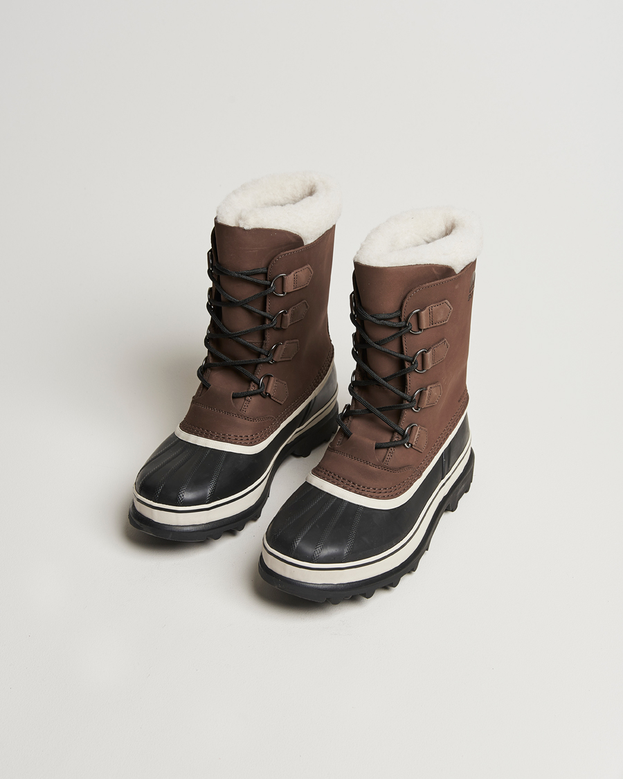 Men | Suede shoes | Sorel | Caribou WP Felt Lined Leather Boots Bruno