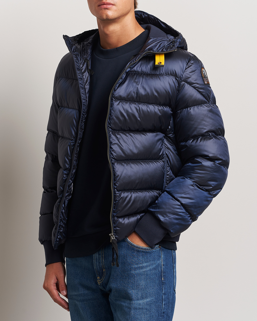 Men |  | Parajumpers | Pharrel Sheen High Gloss Jacket Blue Navy