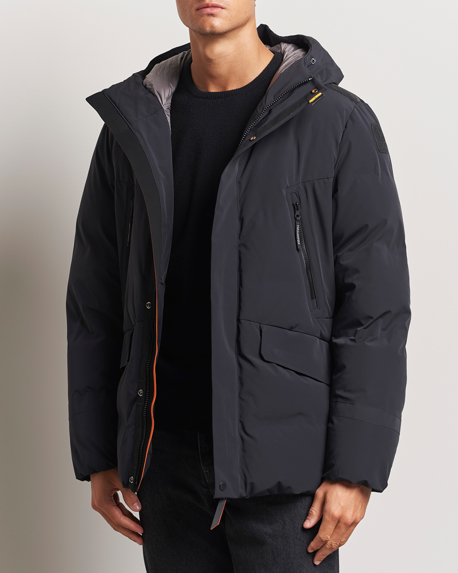 Men |  | Parajumpers | Kazu Seamless Down Jacket Black