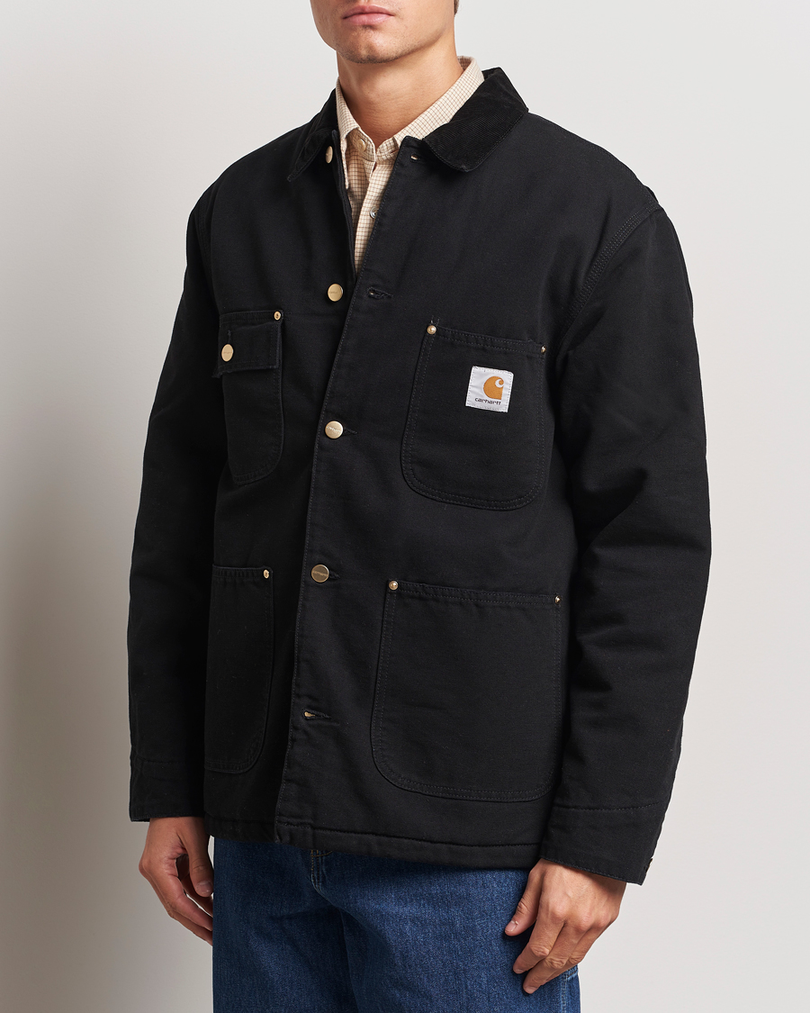 Men |  | Carhartt WIP | OG Chore Coat Dearborn Canvas Black