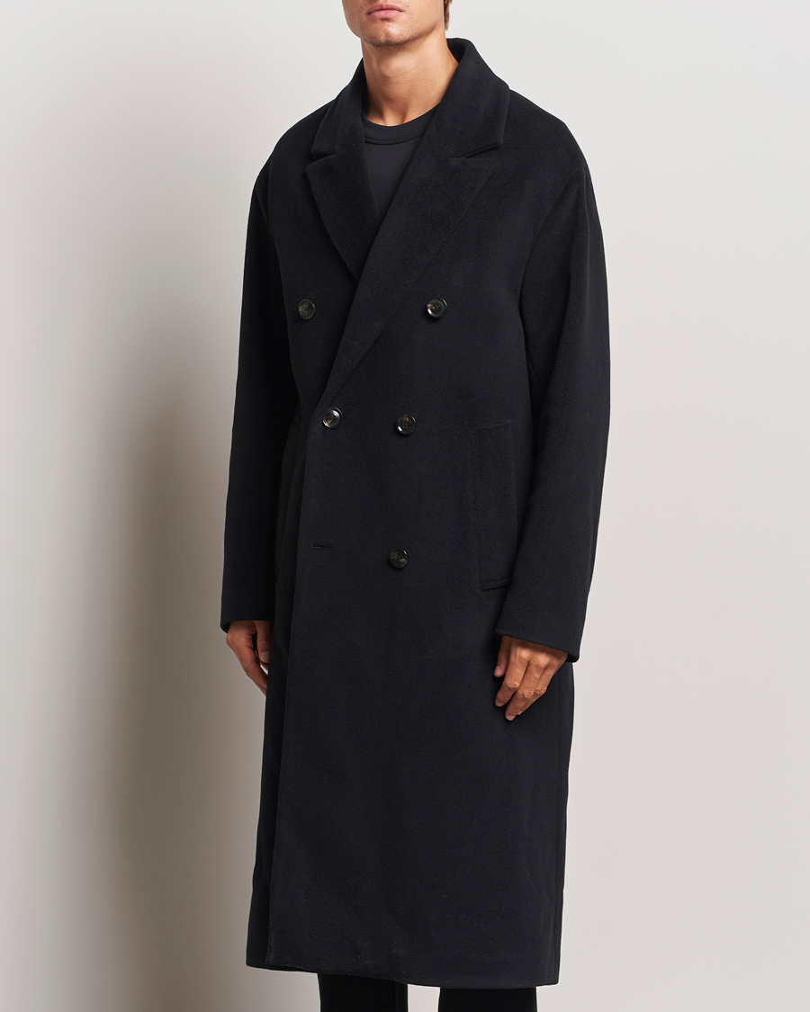 Men |  | J.Lindeberg | Willy Wool Coat Black