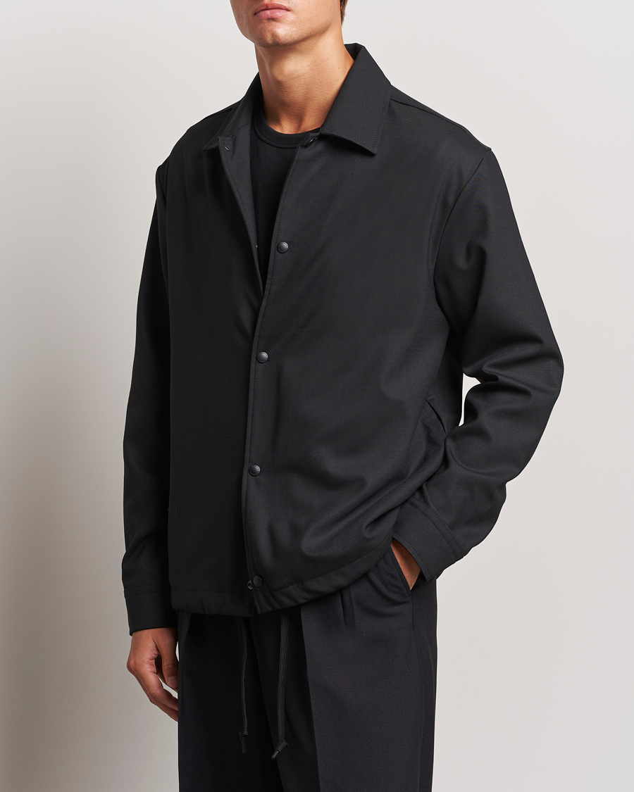 Men |  | J.Lindeberg | Celian Coach Overshirt Black