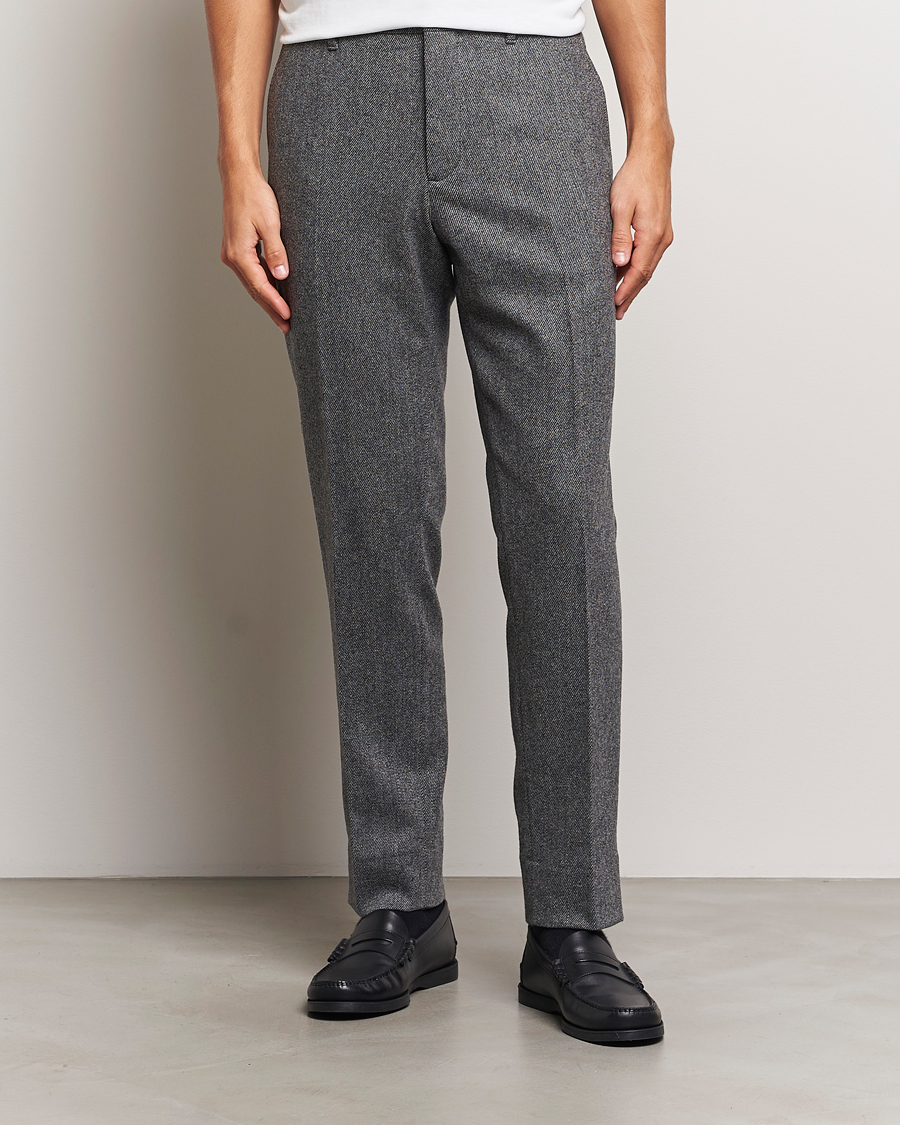 Men |  | J.Lindeberg | Soren Twill Cash Flannel Pants Night Owl