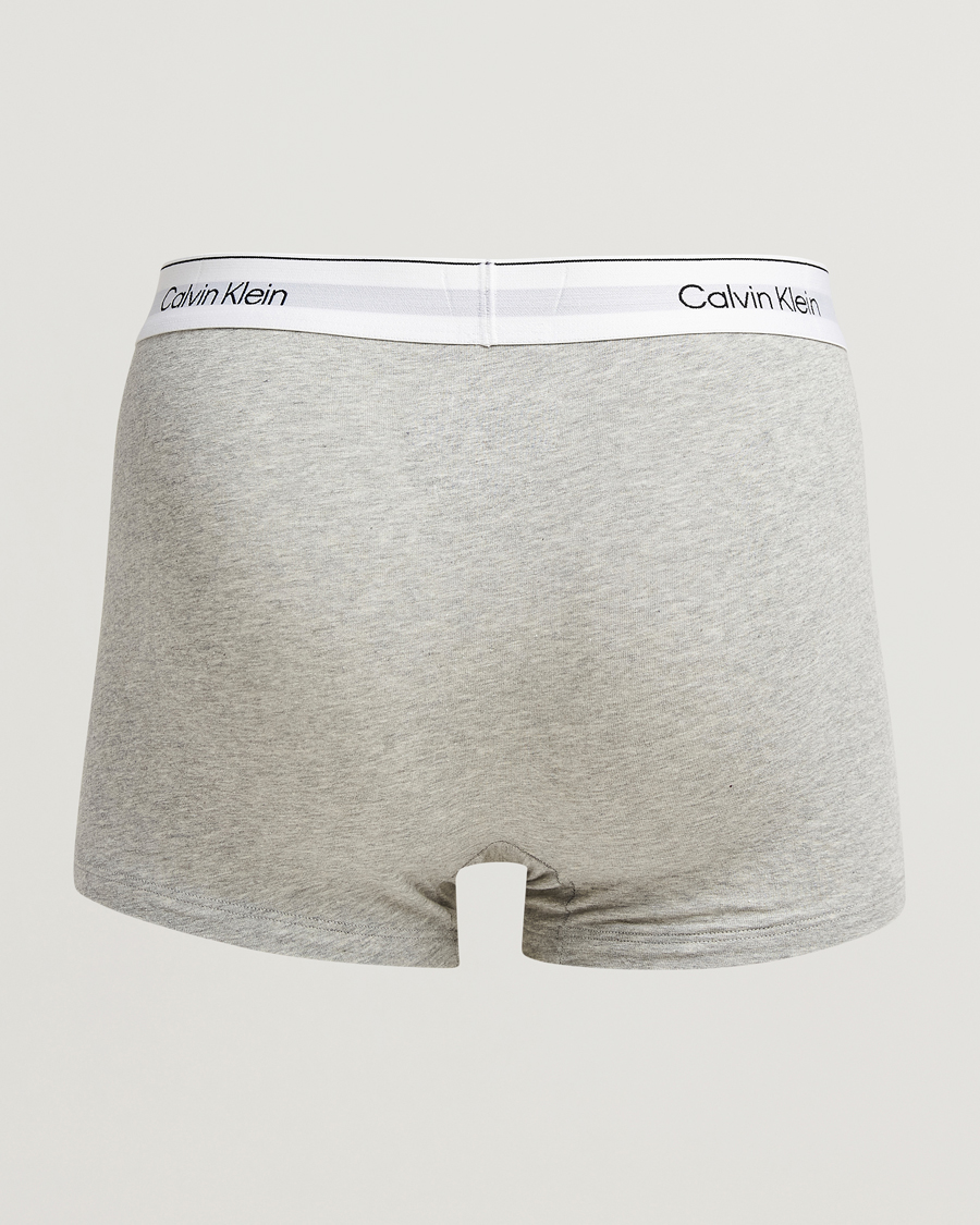 Men |  | Calvin Klein | Icon Cotton Stretch 3-Pack Trunk Grey/Black/White