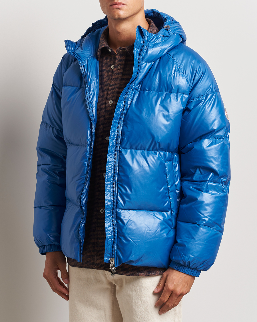 Men | Outdoor jackets | Pyrenex | Sten Hooded Puffer Jacket Adriatic