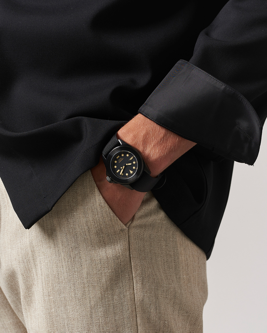 Men | Fabric strap | UNIMATIC | Modello Quattro Edition Of 99 All Black