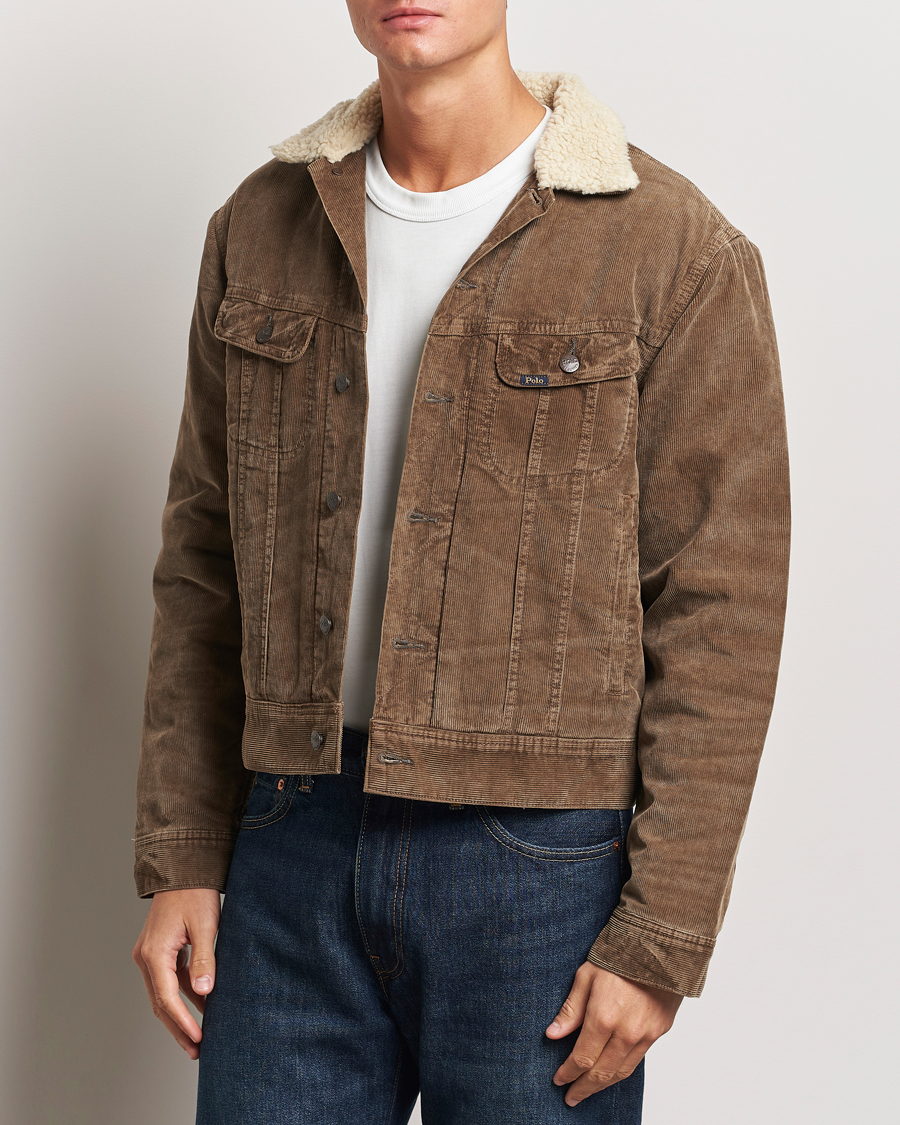 Polo Ralph Lauren Heritage Rider Trucker Jacket Dunes at CareOfCarl.com