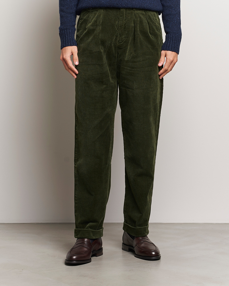 Men |  | Polo Ralph Lauren | Whitman Pleated Pants Country Olive