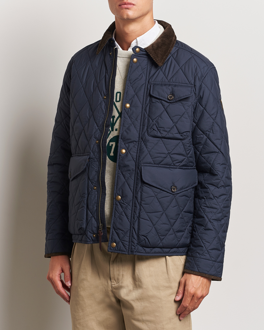 Men |  | Polo Ralph Lauren | Beaton Quilted Jacket College Navy