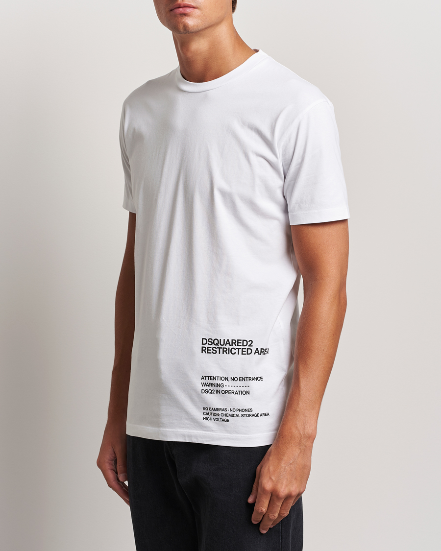 Men |  | Dsquared2 | Cool Fit T-Shirt White