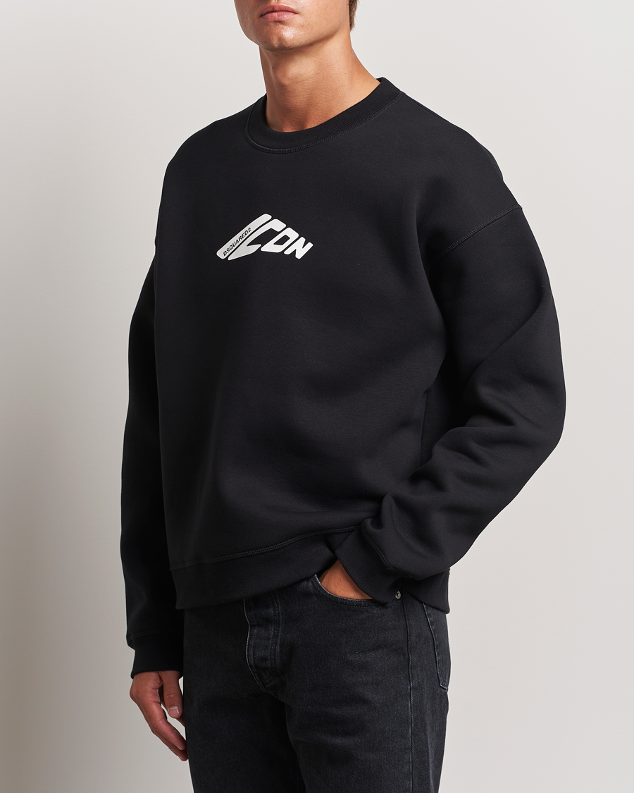 Men | Sweatshirts | Dsquared2 | Icon Evolution Sweatshirt Black