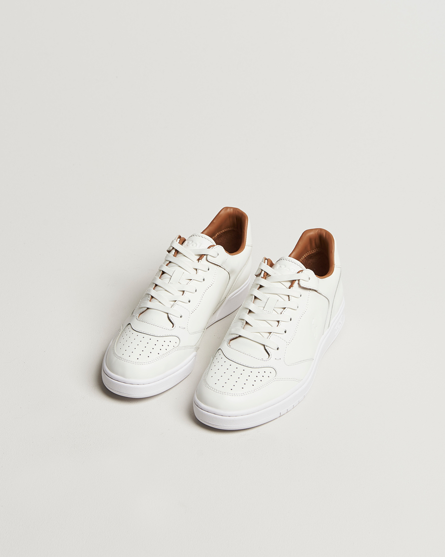 Men |  | Polo Ralph Lauren | Polo Court Sneaker Deckwash White Leather