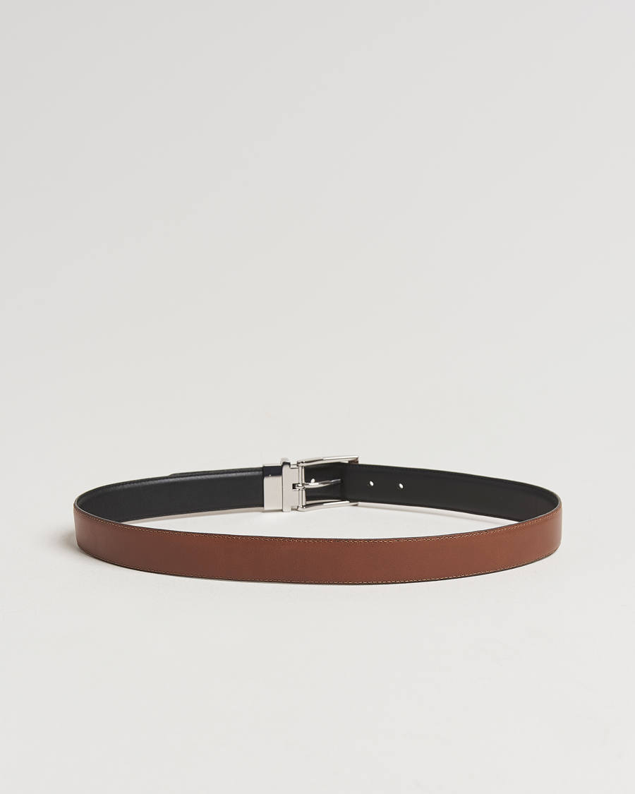 Men |  | Polo Ralph Lauren | Reversible Leather Belt Black/Brown