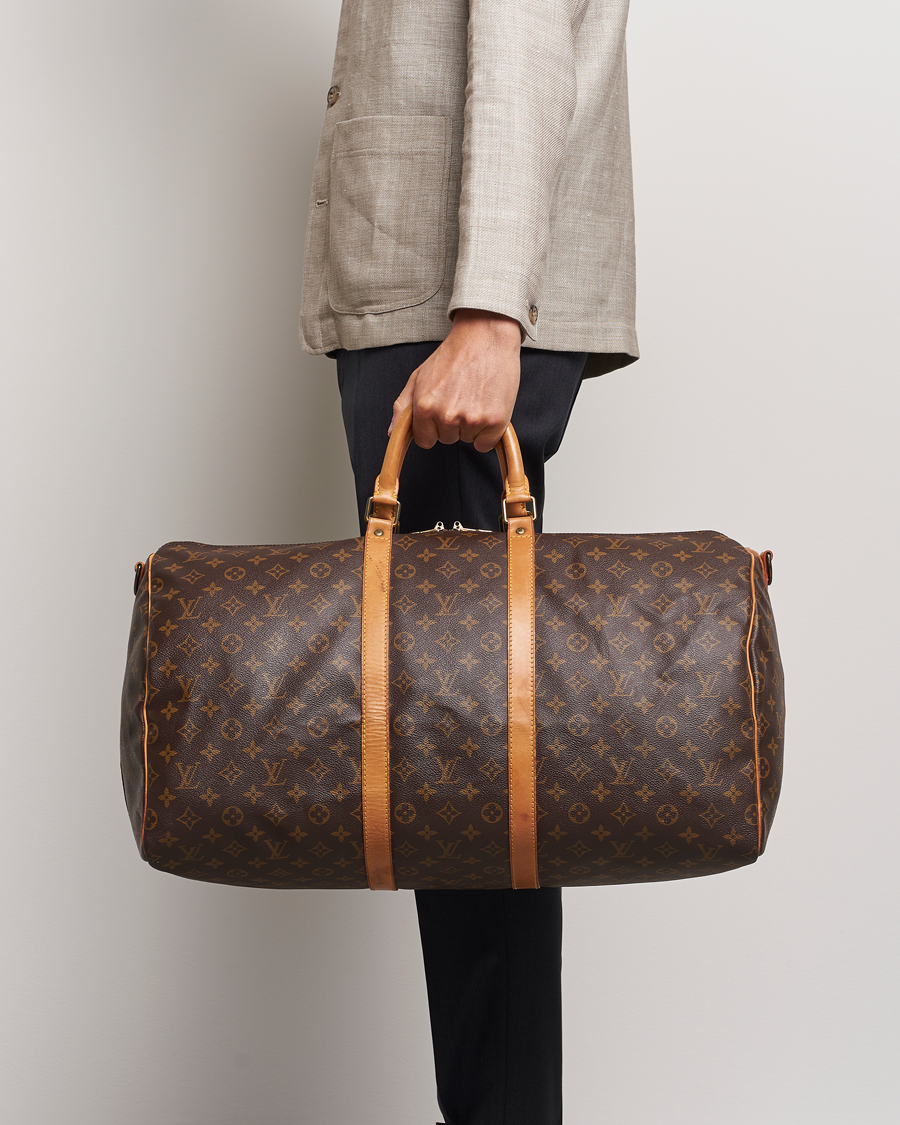 Men | Pre-owned Accessories | Louis Vuitton Pre-Owned | Keepall 50 Bag Monogram 