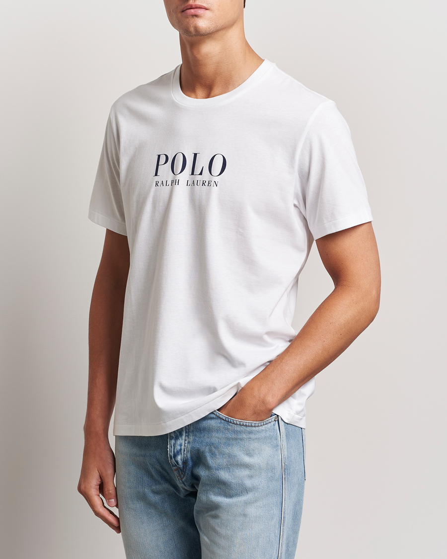 Men |  | Polo Ralph Lauren | Logo Cotton Jersey Sleep T-Shirt White
