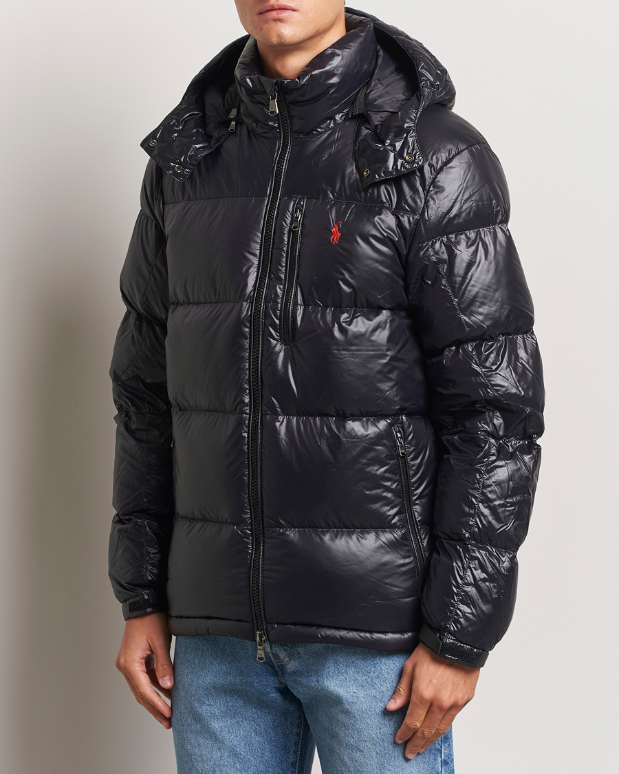 Men |  | Polo Ralph Lauren | El Cap High Gloss Down Jacket Polo Black Glossy