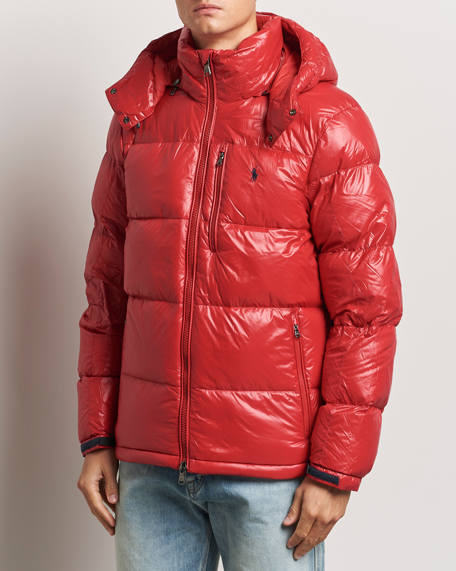 Men |  | Polo Ralph Lauren | El Cap High Gloss Down Jacket RL 2000 Red Glossy