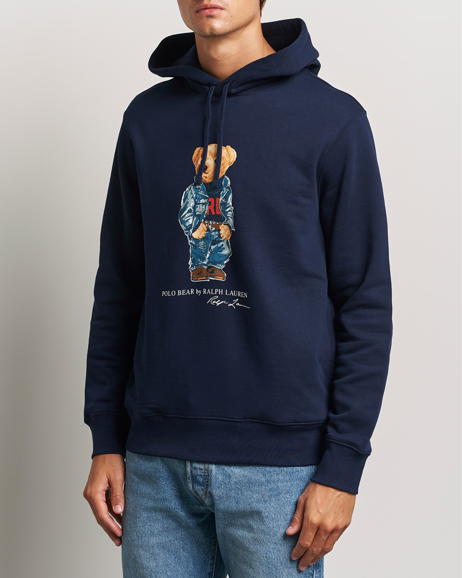 Men |  | Polo Ralph Lauren | Pullover Hoodie Cruise Navy Denim Bear