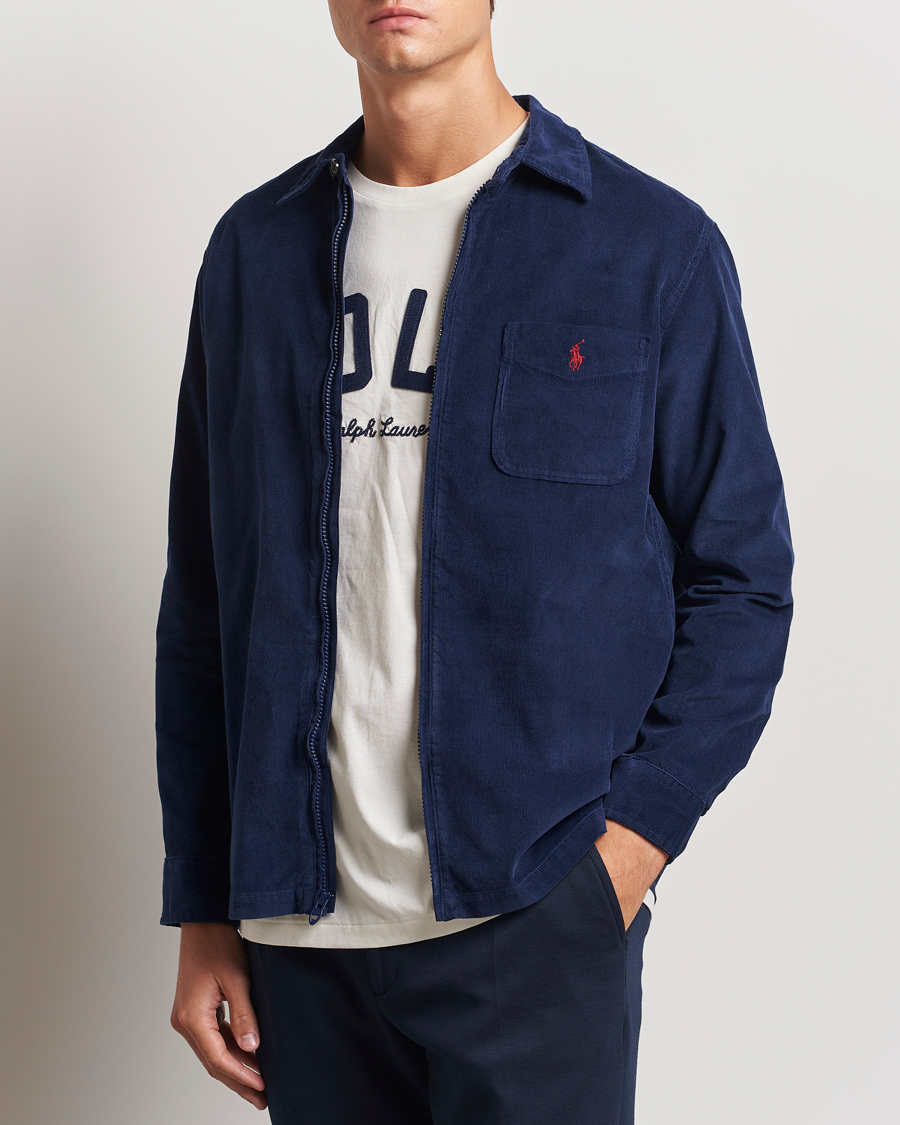 Men |  | Polo Ralph Lauren | Corduroy Shirt Jacket Newport Navy