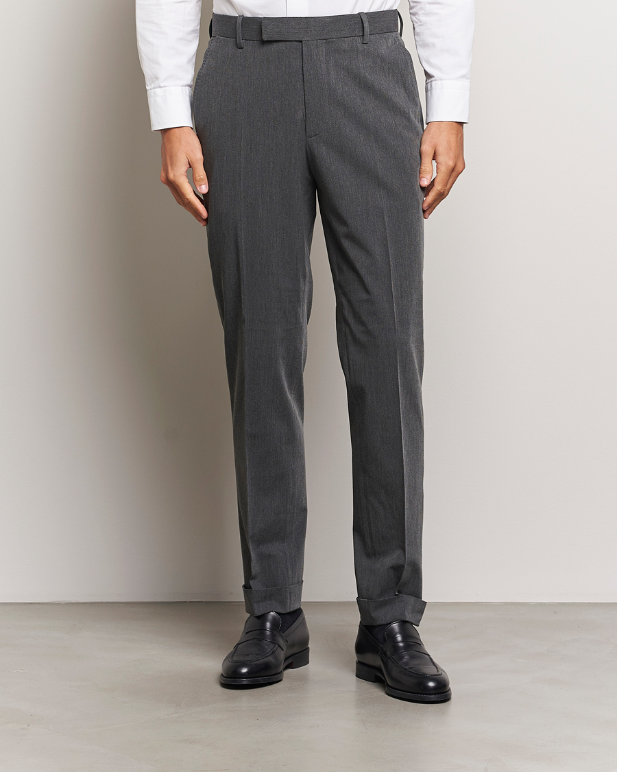 Men | Business Casual | Polo Ralph Lauren | Chester Twill Trousers Charcoal