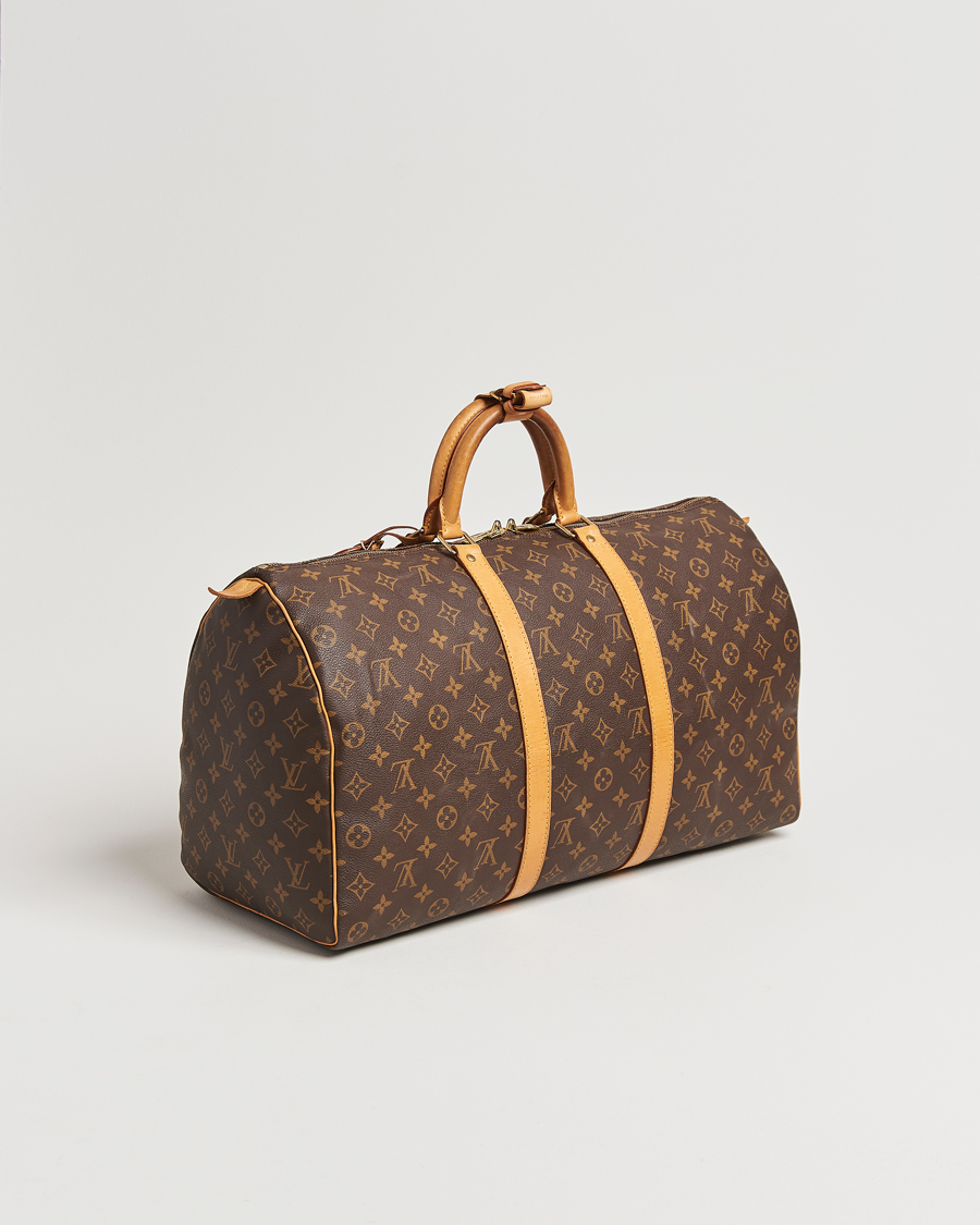 Men |  | Louis Vuitton Pre-Owned | Keepall 50 Monogram 