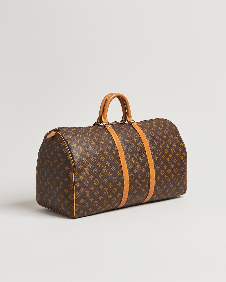 Men |  | Louis Vuitton Pre-Owned | Keepall 55 Monogram 