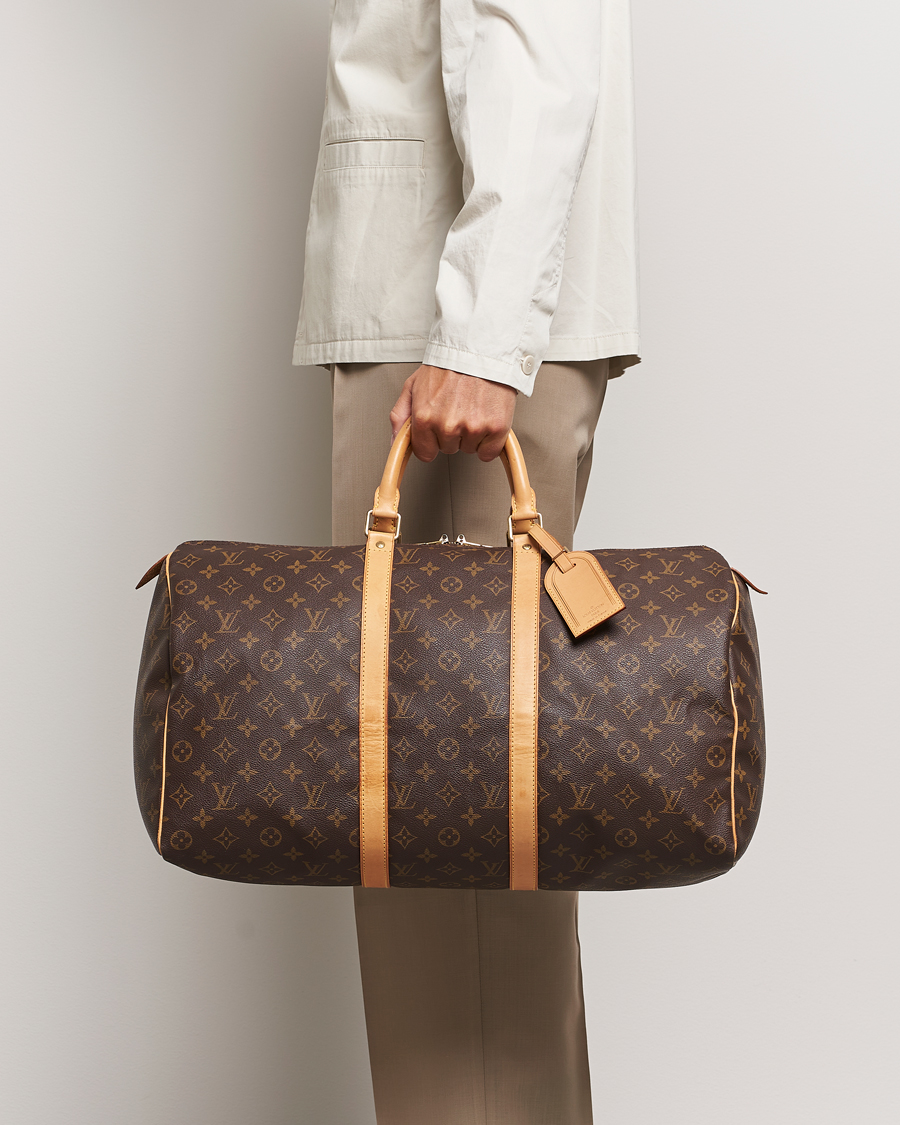 Men | Accessories | Louis Vuitton Pre-Owned | Keepall 50 Bag Monogram 