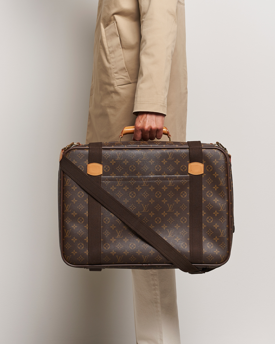 Men |  | Louis Vuitton Pre-Owned | Satellite Suitcase 53 Monogram 
