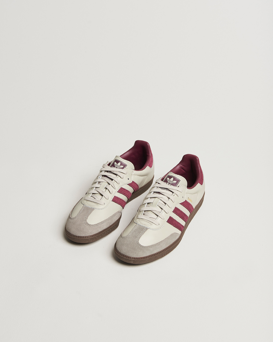 Men |  | adidas Originals | Samba Original Sneaker Beige/Wine