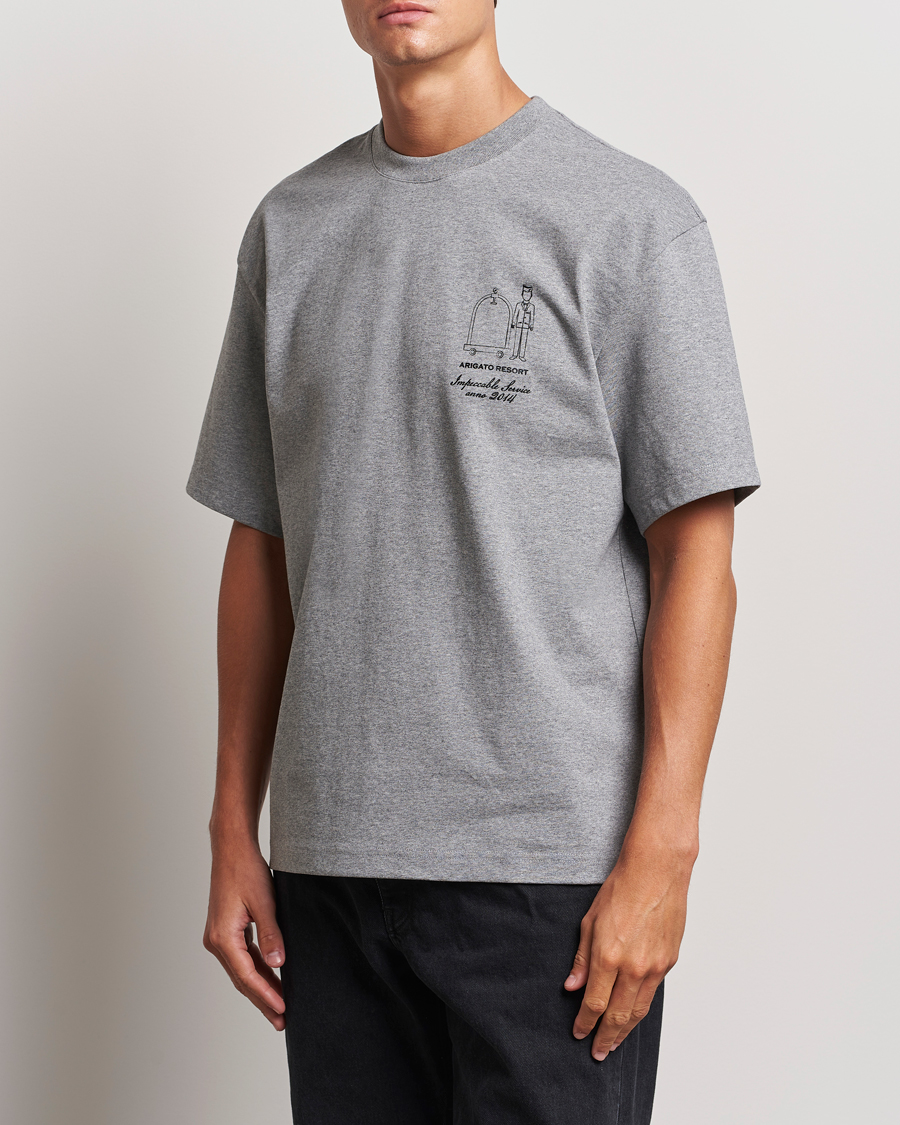 Men |  | Axel Arigato | Resort T-Shirt Grey Melange